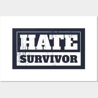 Hate Survivor Old Logo Posters and Art